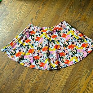 PowerPuff Girls Circle Skater Skirt